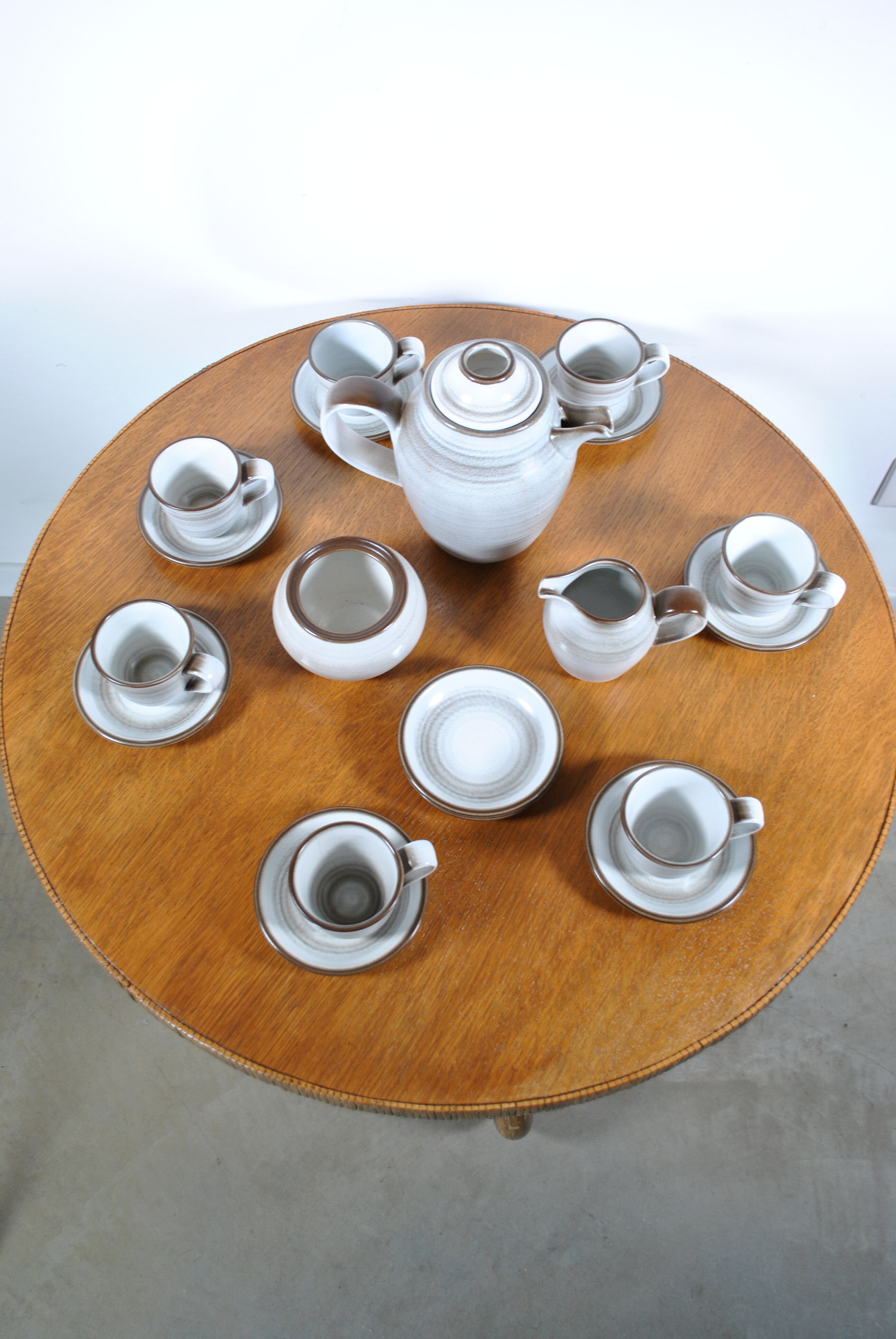 Coffee service Salins France 1970