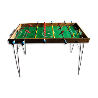 Old Wooden Foldable Table Football