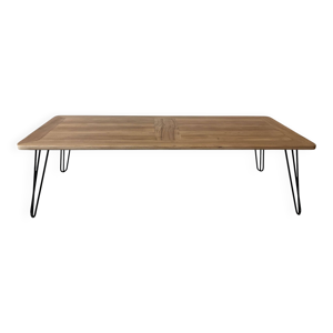 Table basse en bois et