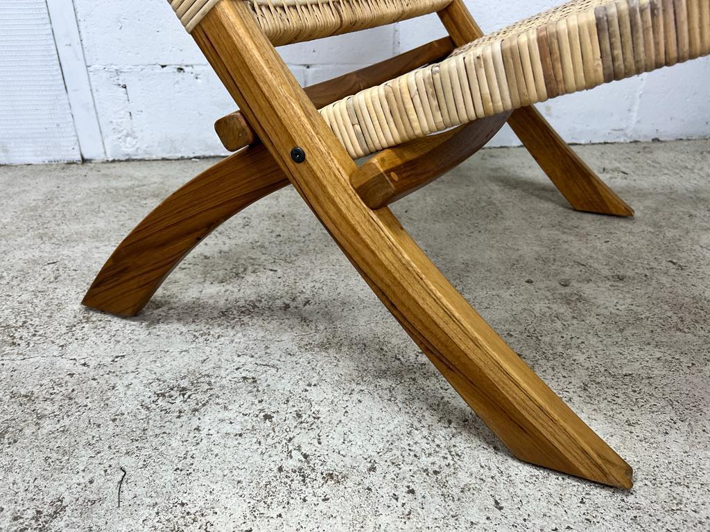 Fauteuil en osier