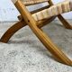 Fauteuil en osier
