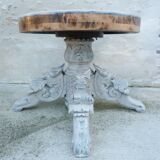Patinated coffee table