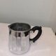 coffee maker, sugar bowl and iron milk jar