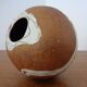 Danish Raku Studio Pottery Vase, 1960s