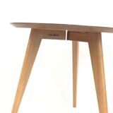 Lalinde model round coffee table in oak