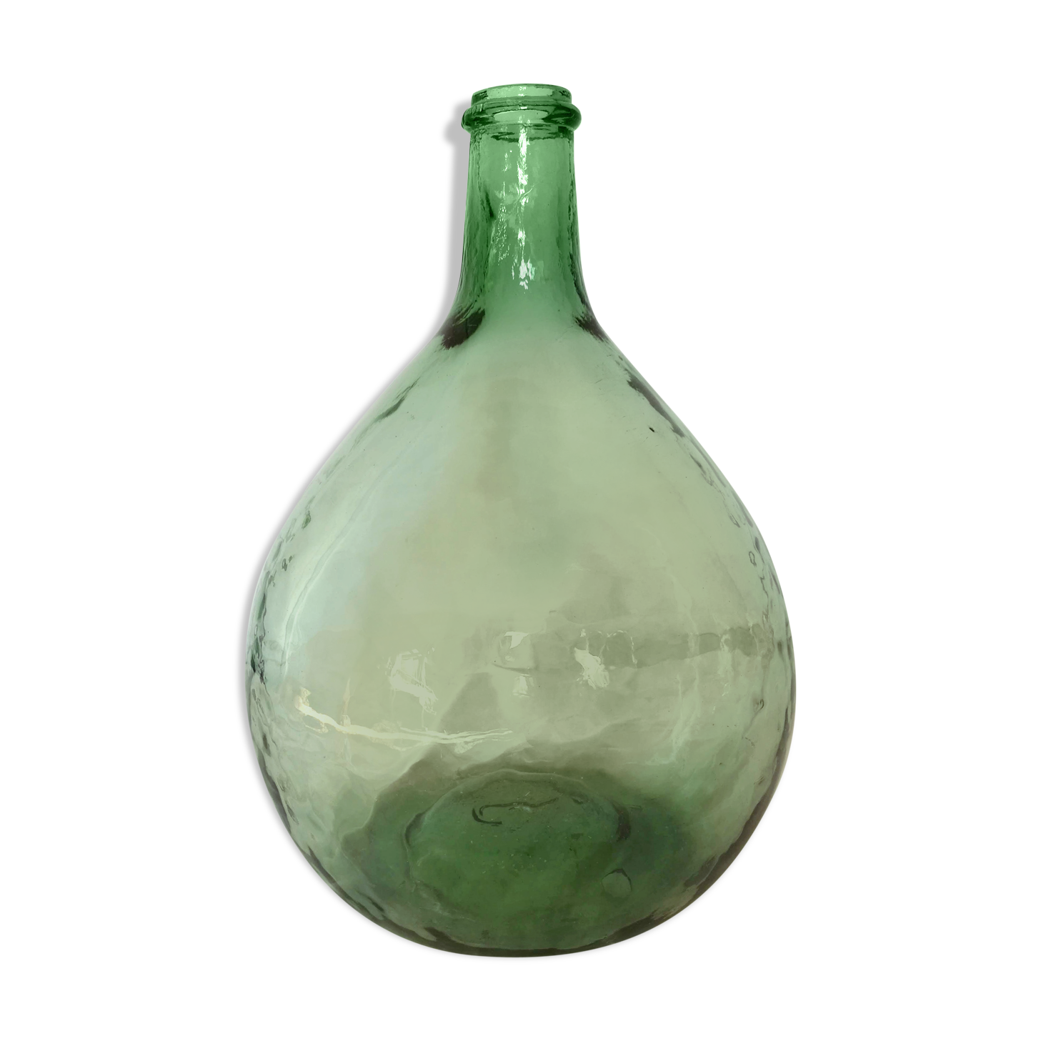 Demijohn green of 10 L
