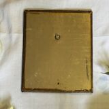 Oriental brass mirror