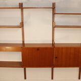 Modular wall bookcase, Minvielle edition by ARP – 1960