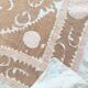 Vintage hand-embroidered tablecloth 132x146 cm