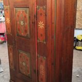 Armoire une porte décoration peinture signée JC Pigget
