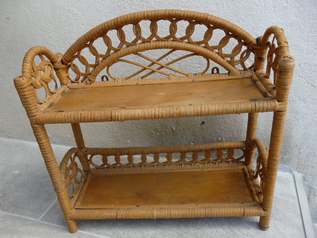 Bamboo shelf