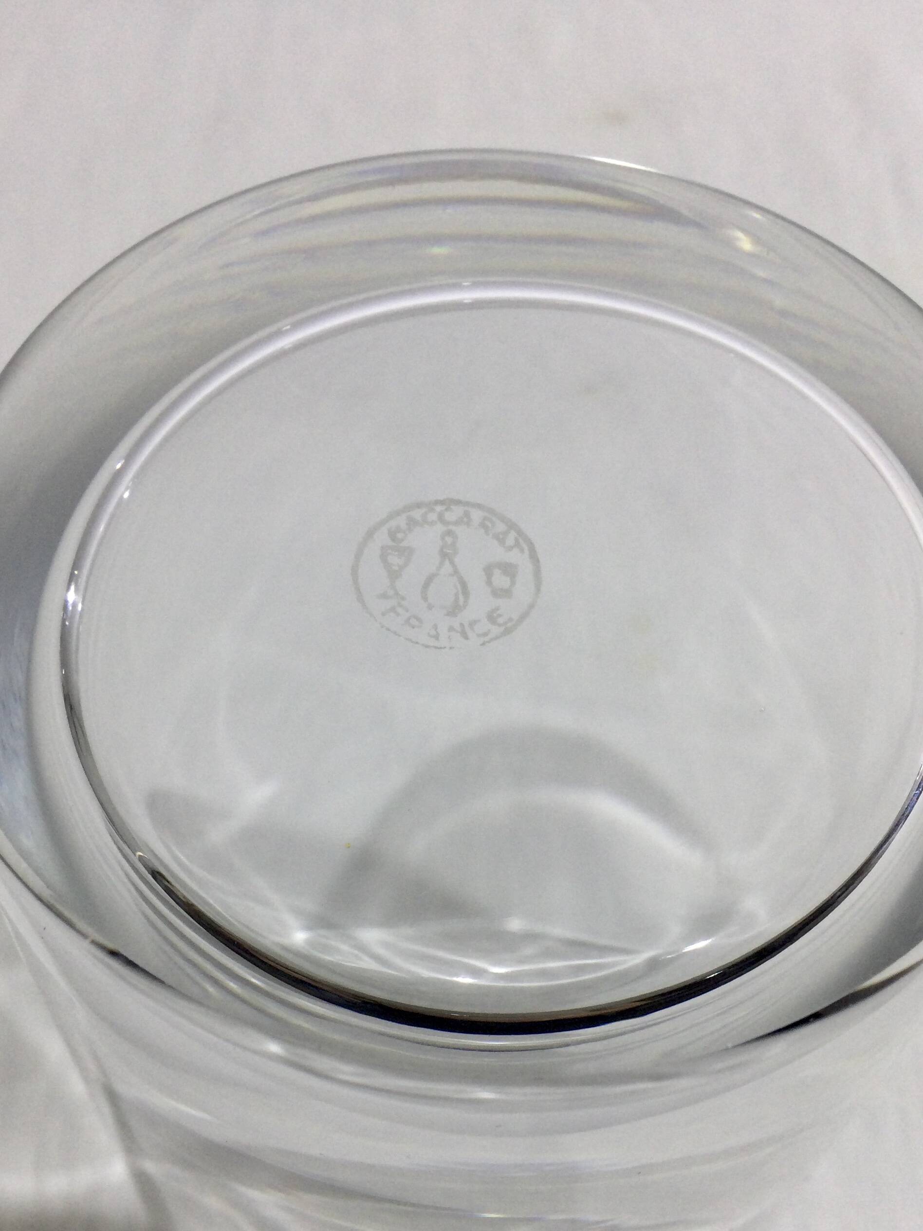 Baccarat - 11 Orangeade Glasses