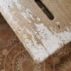 Weathered workshop stool