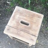 Wooden workshop stool
