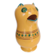 Large vintage ceramic cat pitcher – Hand Decor – French craftsmanship –