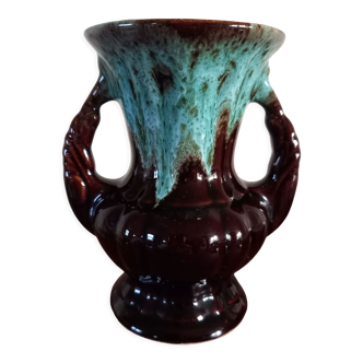Vase céramique allemande Foreign vintage années 60