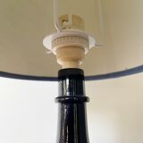 Philippe Capelle lamp in turned wood