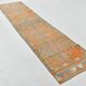 3x11 Orange & Green Oriental Vintage Runner Rug, 85x347Cm