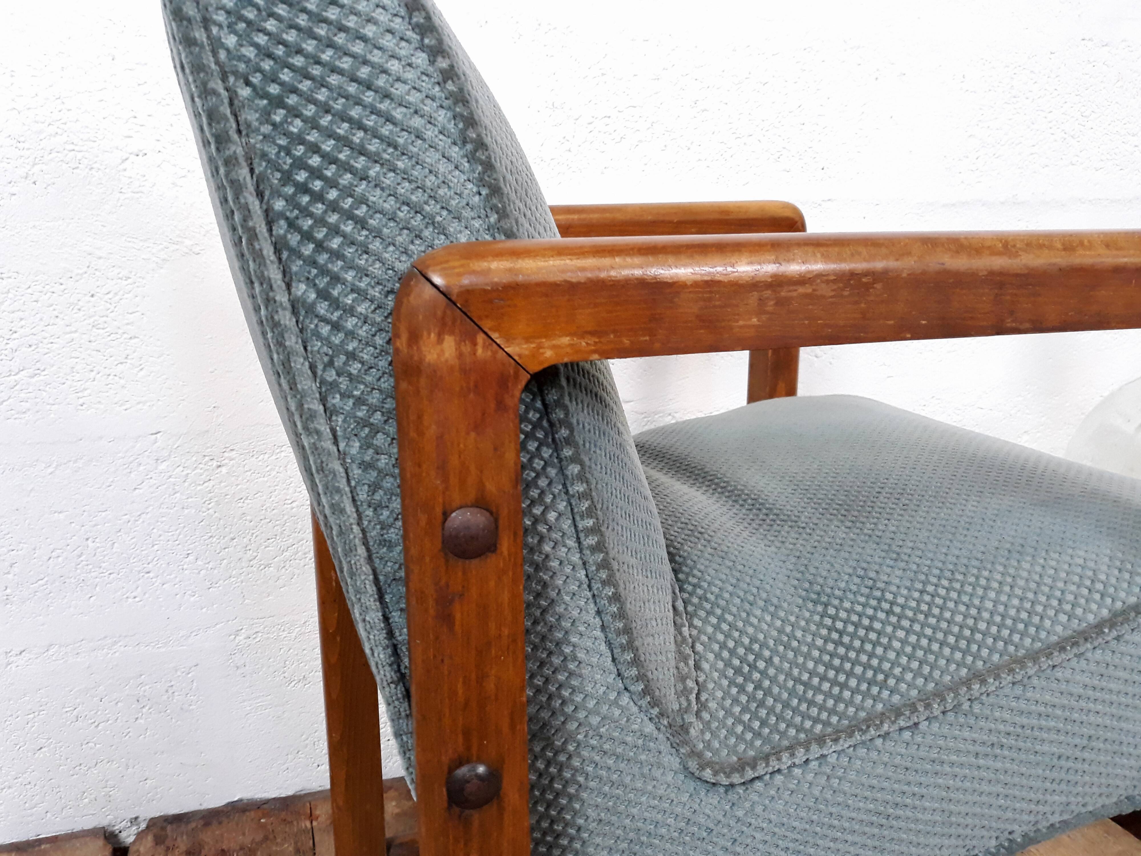 Scandinavian-style vintage chair sled