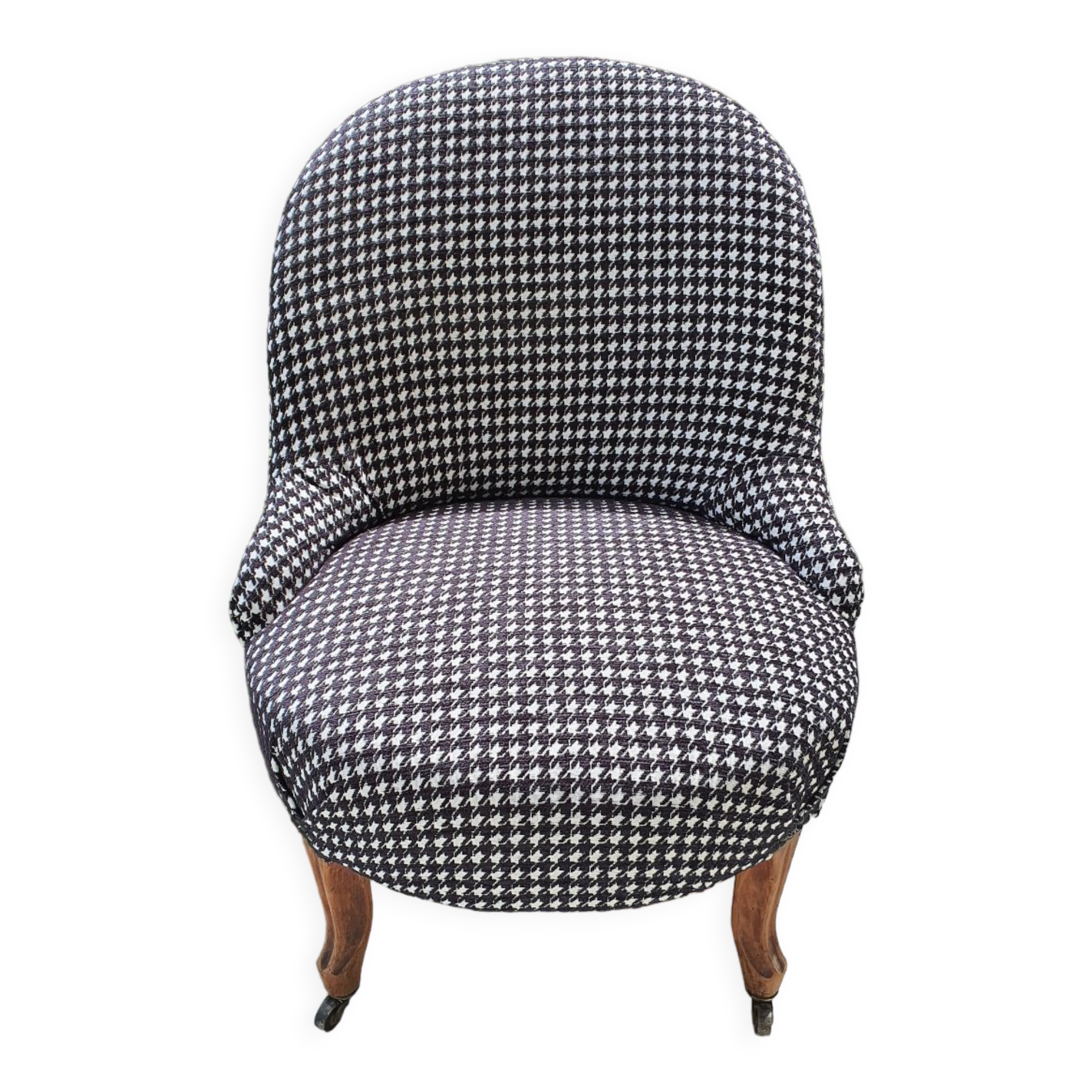 Restored toad armchair