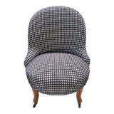 Fauteuil crapaud restauré