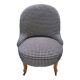 Fauteuil crapaud restauré