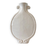 Large vintage white ceramic vase