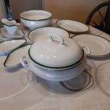 Moulin des loups & Hamage 44-piece tableware set