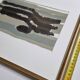 Abstract Lithograph after Raoul Ubac - 1966 - Framed under Glass - 33 x 37 cm