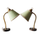 Pair of art deco lamps 1940/50