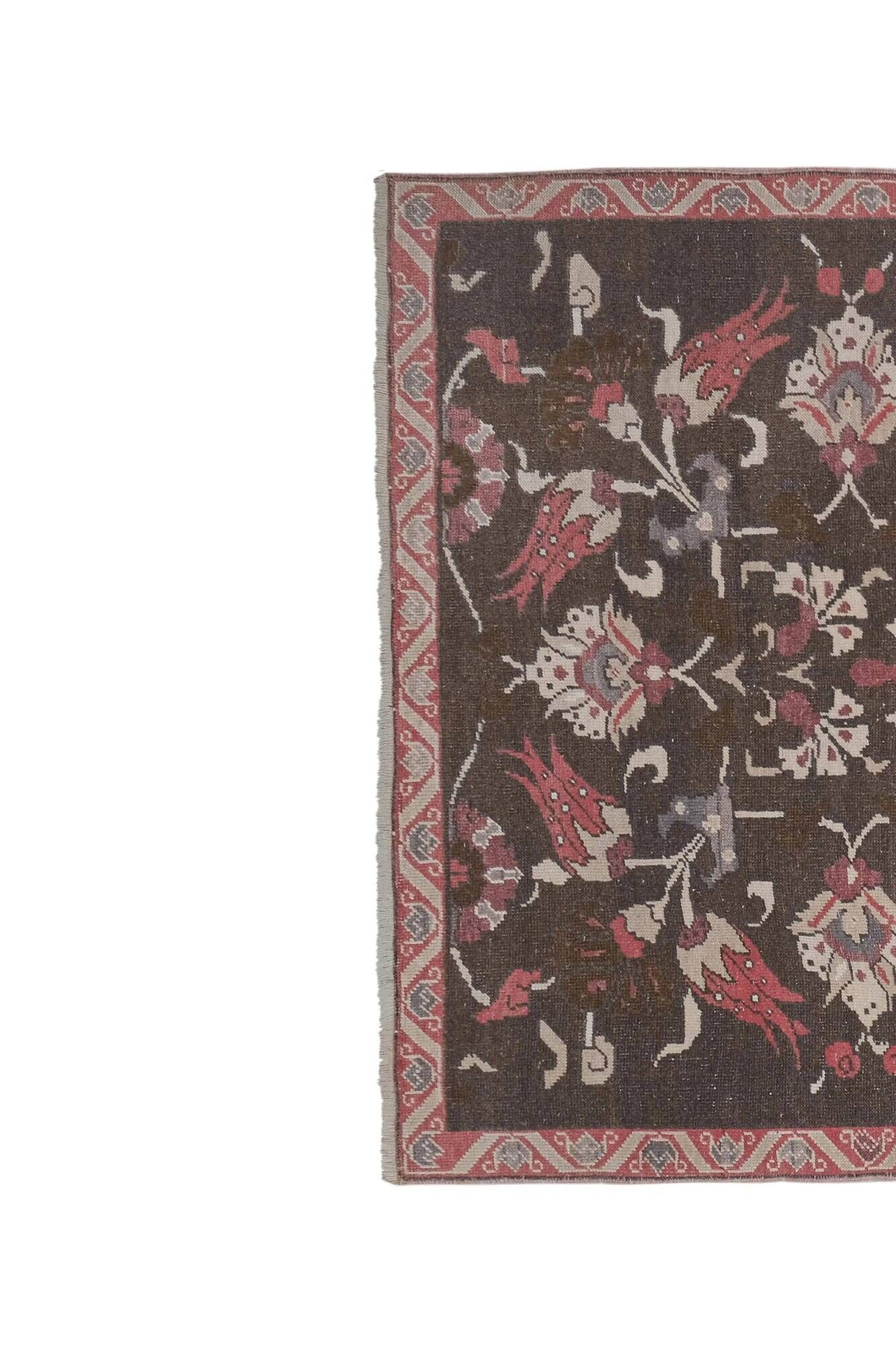 Vintage Turkish Oushak rug 150x256 cm