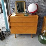 Chest of drawers foot compass vintage