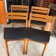 Ensemble de 4 chaises style scandinave vintage