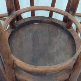 Set of four Jacob Kohn chairs.