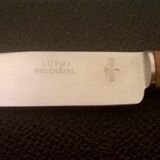 Coffret 12 couteaux Lüthi Neuchâtel