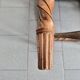 Chaise vintage en bois sculpté