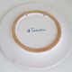 Enameled ceramic art plate, signed La Tournerie, 1960s/1970s