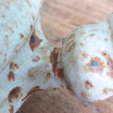 Sauceboat, fondue pot signed Gustave Tiffoche, Saint-Nazaire, 1975