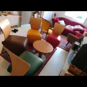 4 Bobo armchairs by Dietmar Scharping for Dauphin, 1990s/2000s