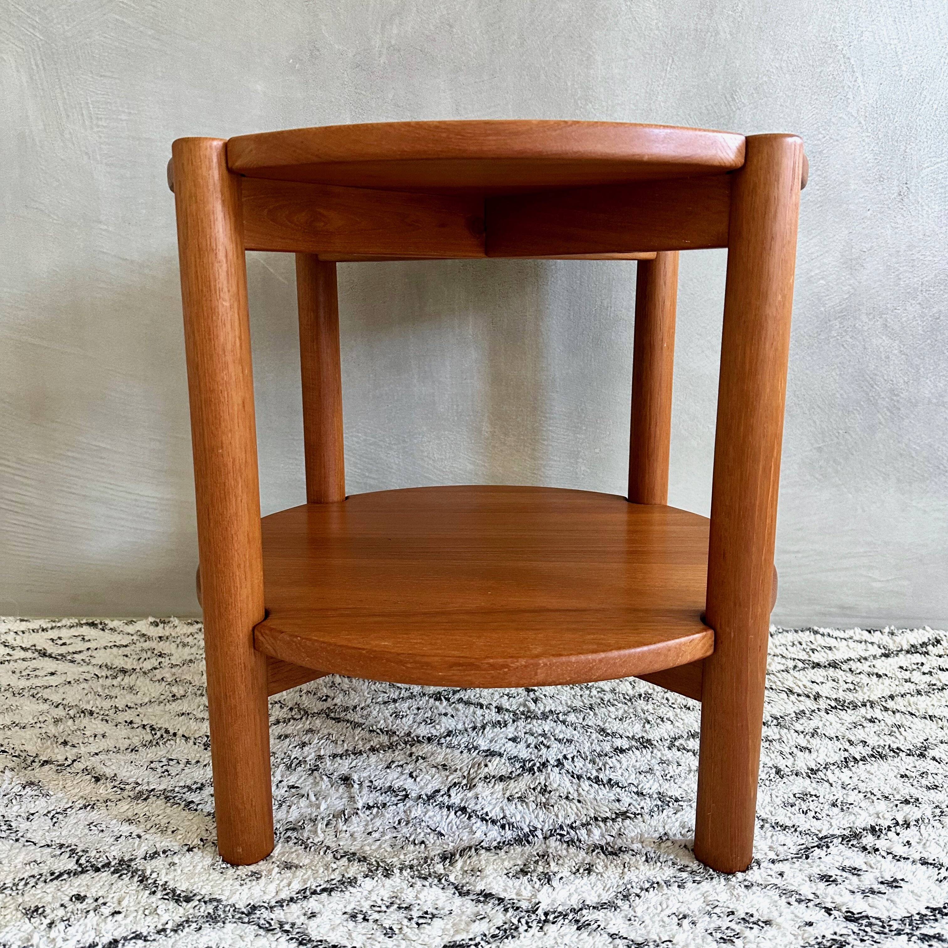 Vintage side table Salling Stolefabrik Durup, coffee table, midmodern