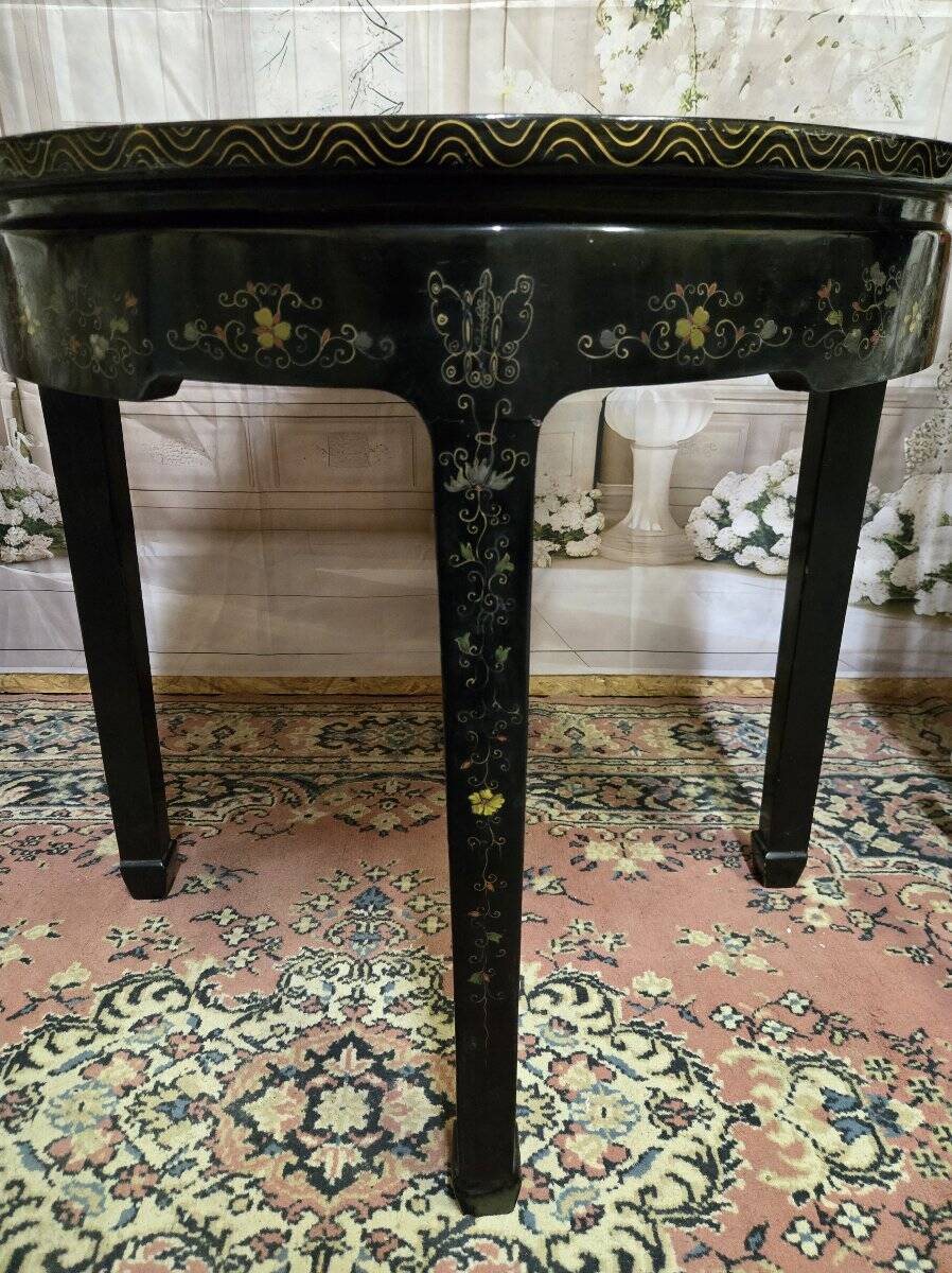 Asia 20th century: lacquer side table