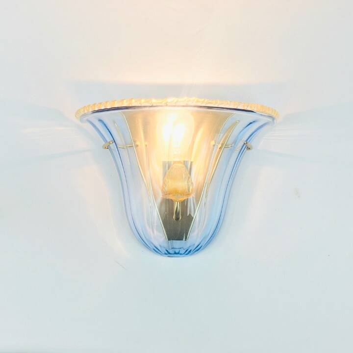 Pair of La Murrina Murano Art Glass Wall Lamps, Murano, Italy, 1980s/1990s