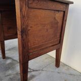 Bureau en chêne massif époque 1900