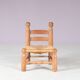1950s French fire side chair