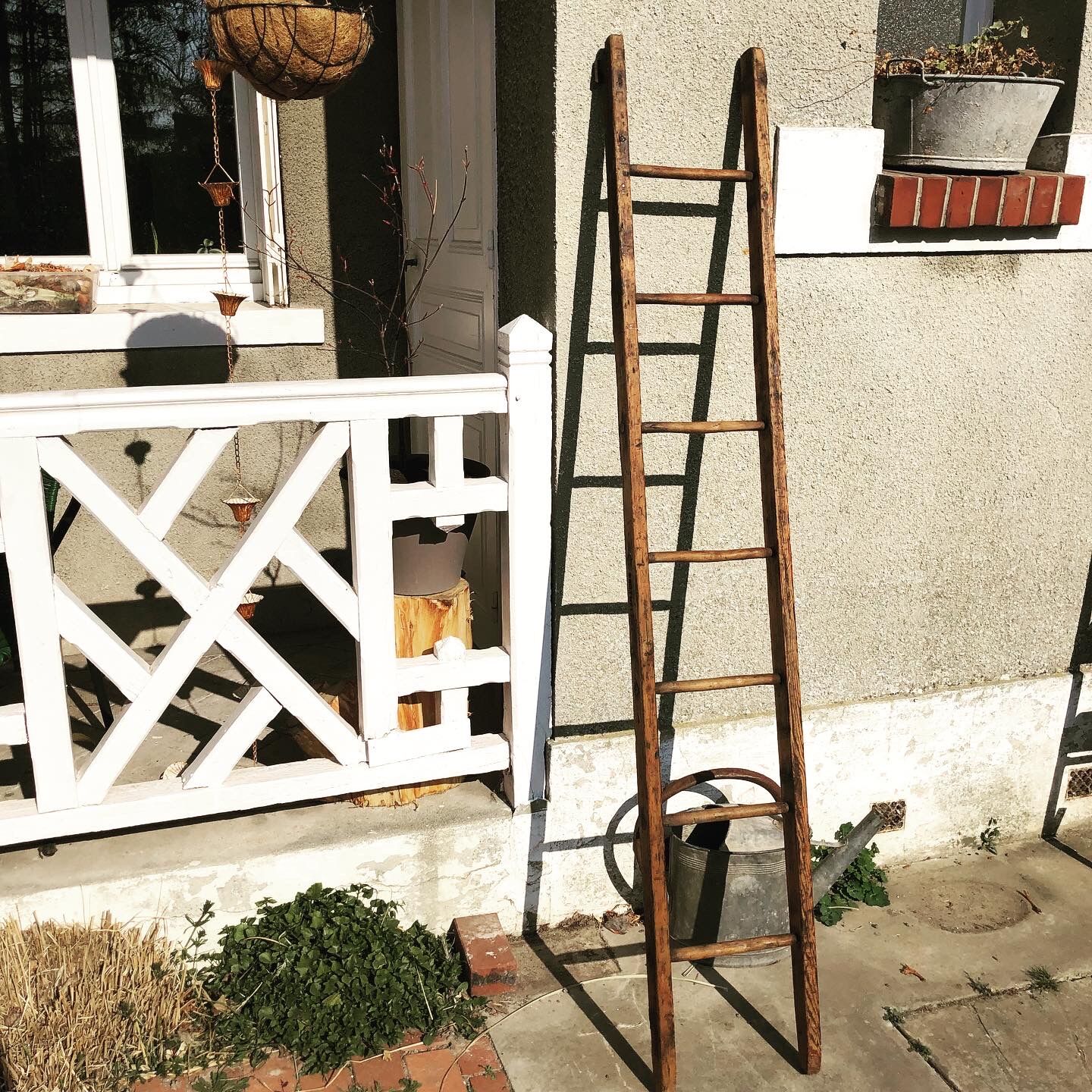 Ladder of ancient decoration