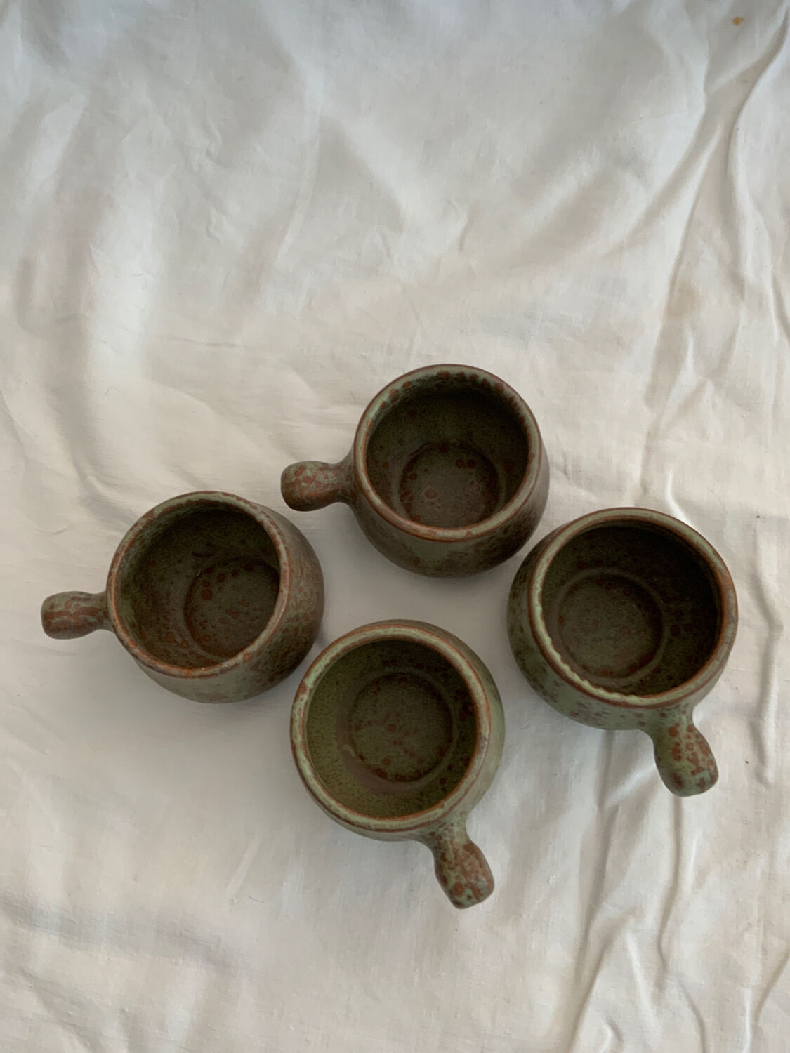 Stoneware mugs