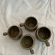 Stoneware mugs