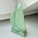 Sailboat Le Jan Louviere art deco figurine