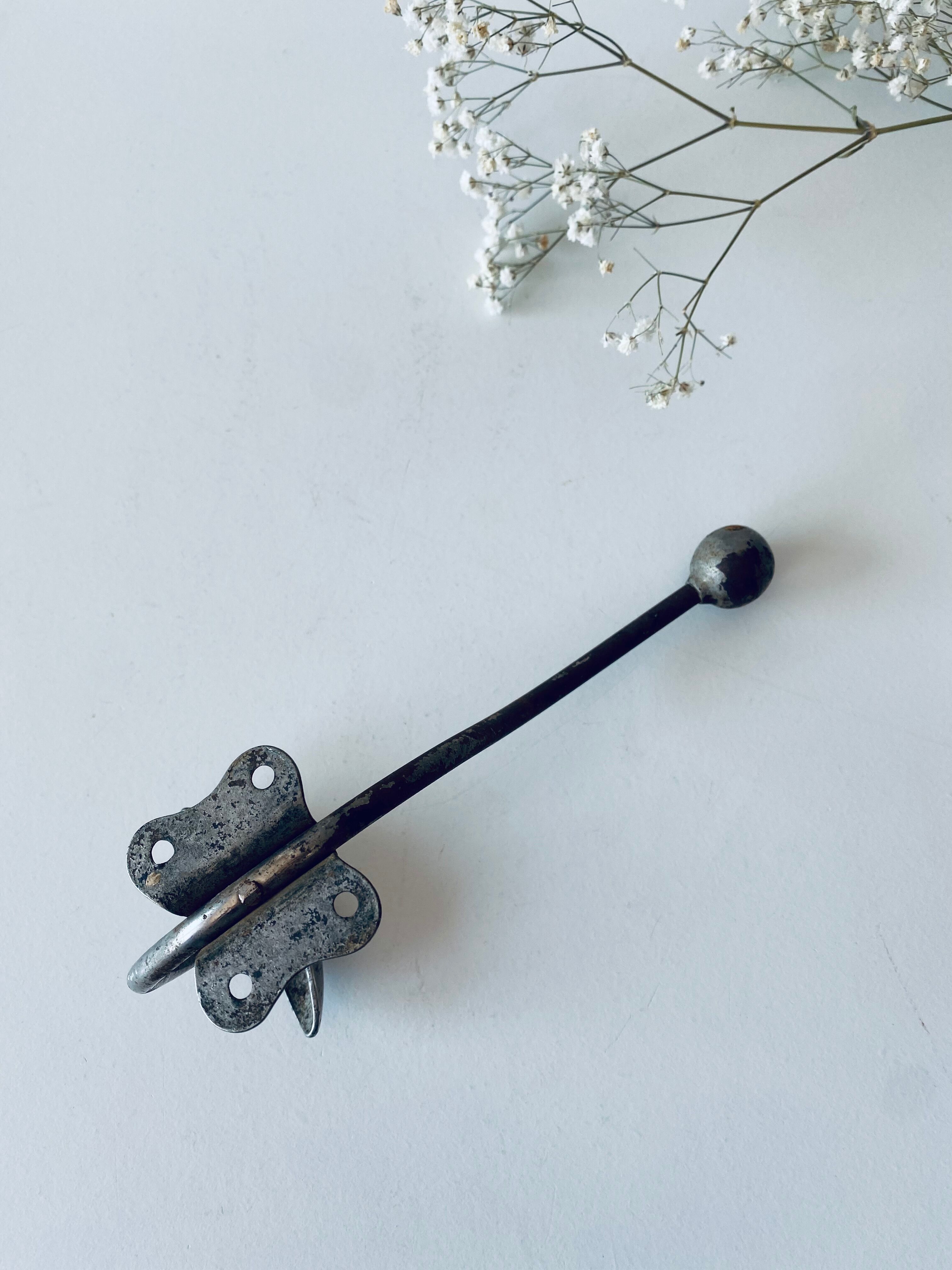 Ancient metal patère