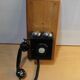Black bakelite phone